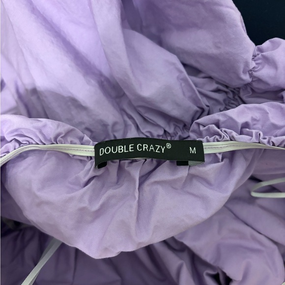 Purple pleated sleeveless top - Picture 2 of 2